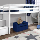 Kings Brand Furniture - Storage Bench Toy Box Storage Chest With Playroom  Blue