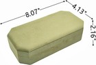 Velvet Ring Organizer Box For Women  Earring Jewelry Display Case Green