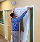 Zipwall Zipdoor Zdm Magnetic Door Kit  1 Pack  White