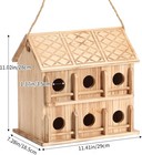Bird Houses For Outside 12 Hole Bird House Room For 12 Bird Families - Birdhouse