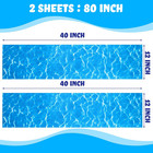 12 X 80 Inch Vinyl Pool Liner Patch Self-adhesive Waterproof Pvc Repair Patch Fo