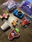Mcdonald   s Vintage Happy Meal Lot Of 8 Classic Toys  Sealed   Opened  1990s 