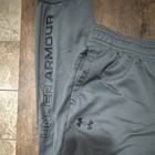 Under Armour Boys Gray Jogger Pants Yxl Loose Fit Pockets Drawstring Logo