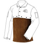 Revco 220cs Leather Welding Cowhide Cape Sleeves And 20  Bib Combo Size Xl