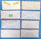 Rare  7-up International 1970s Worldwide Corporate Airmail 8x Lot Set Collection