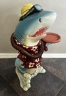 2ft Shark Butler Statue Game Room  Bar Display Prop