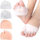 Bunion Toe Corrector Silicone Orthotics Straightener Separator Forefoot Pad