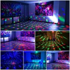 Party Lights Dj Disco Ball Light With Pattern Projection And Sound Activated    