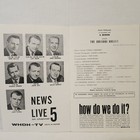 1962 Bolshoi Ballet Boston Playbill Music Hall Theatre Vintage Program