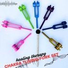 7 Chakra Tuning Fork Set Owzars Aluminum Alloy Sound Meditation 285-852hz