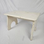 Vintage Milking Stepstool Footstool Stool Plant Stand Primitive Painted Wood
