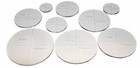 Circle Template 9 Piece Set - Clear 1 4  Thick Acrylic-quilting
