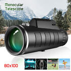 Day night Vision 80x100 Zoom Hd Monocular Starscope Monocular Telescope Bak4 Us