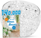 140 000 Clear Water Beads For Vases Vase Filler Water Gel Beads For Making Pearl