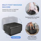 2 In 1 Foot Massager Machine shiatsu Foot And Calf Massager With Heat kneadin   