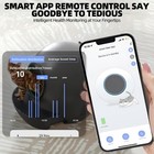 Automatic Cat Litter Box Self Cleaning Robot Odor Removal With App panel Control