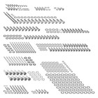 Bevinsee For Ls1 Ls2 Ls3 Ls6 Ls7 Small Block Engine Bolt Kit Stainless Steel