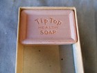 Antique Vintage Tip Top Laboratories Brand Soap Bar With Box