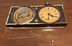 1970s Schlitz Beer Milwaukee Vintage Lighted Clock   Pocket Watch Large Sign 36 