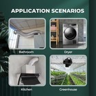 Non-insulated Flex Air Aluminum Ducting Dryer Vent Hose For Hvac Ventilation