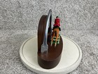 Vintage Austrian Bronze Equestrian Jockey Horse Figurine Bookend
