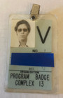 Original Nasa Usaf 1950s-70s Launch Complex 13 Ccafs Employee V Access Badge  7