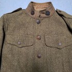 Ww1 Us Army Tunic Jacket Pin 27th Infantry Regimental Sergeant Air Chevron Named
