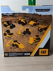  charity  Cat 5-pk Construction Vehicle Caterpillar Excavator Bulldozer Backhoe