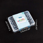 Nbeads 100 Pcs 6mm Stainless Steel Spacer Beads For Jewelry Making