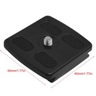 Aluminium Alloy Head Quick Release Plate Universal Slr Camera Tripod Ball Hea   