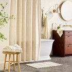 Vertical Striped Shower Curtain Natural - Hearth   Hand With Magnolia