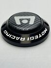 Used Motegi Racing Black W carbon Logo Wheel Center Cap No Screws Mrc65s1s1w