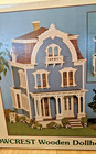 Old 1991 Greenleaf Willowcrest Wooden Victorian Dollhouse Kit  8005 - New In Box