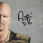 Stone Cold Steve Austin Autographed 8x10 Wwf Promo Photo Austin 3 16 Black Sharp