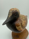 Vintage Hand-carved And Painted Wooden Bird Sculpture By Sarreid Ltd  11  Tall