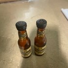 Vintage Esslinger Beer Salt   Pepper Shakers Mini Bottles