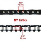 Timing Cam Chain For Yamaha Warrior Yfm350 Yfm35x 1987 1988 1989 1999 2000-2004