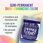 Violet Semi-permanent Conditioning Hair Color - Non-damaging Vegan Dye