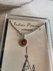 Child Jewelry Indian Princess Pendant Vintage Travel Souvenir Original Packaging