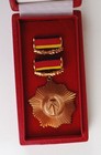 Ddr Patriotic Merit Order Bronze Original Case