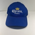 Corona Extra Blue Baseball Cap Classic Beer Logo Loopback Adjustable Hat Nos