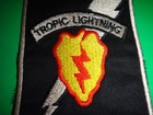 Us 25th Infantry Division Tropic Lightning Patch From Vietnam War Era