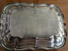 Antique English  windsor  Sterling Silver  x958b Bonbonniere Dish 7  X 5 