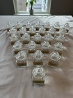 Antique Apothecary Spice Jars Lot Of 26 Variety Of Herbs  2   x2-3 4 With Lids 