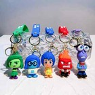 9 Styles Cute Disney Inside Out Charm Pendant Keychains Figure
