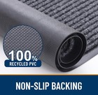 Indoor Outdoor Door Mat     Heavy Duty Waterproof Front Entrance Rug