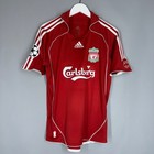 Liverpool 2006 2007 Home Football Shirt Jersey Adidas Size M  8 Gerrard Ucl