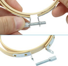 12pcs 3 Inch Embroidery Hoops  Bamboo Circle Cross Stitch Hoop Ring Bulk  Woo   