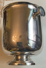 Sambonet Elite Champagne Ice Bucket Silver Plate Stainless Steel Italy Very Good