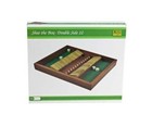 Wooden Double Side Shut The Box Game Set 12 Number With Dice
